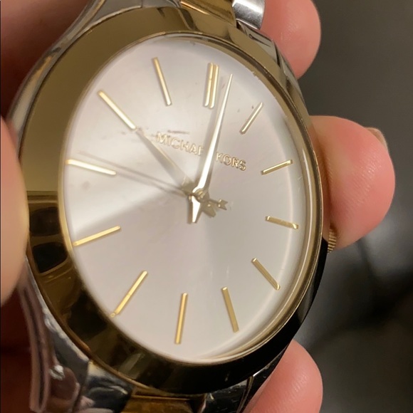 Michael Kors women two tone watch - Picture 7 of 9